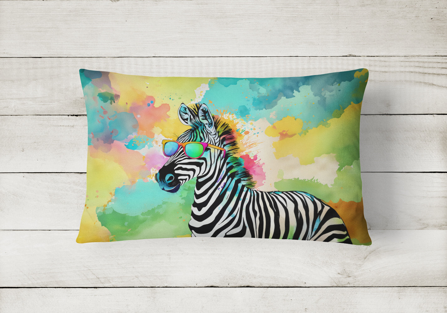 Buy this Hippie Animal Zebra Throw Pillow