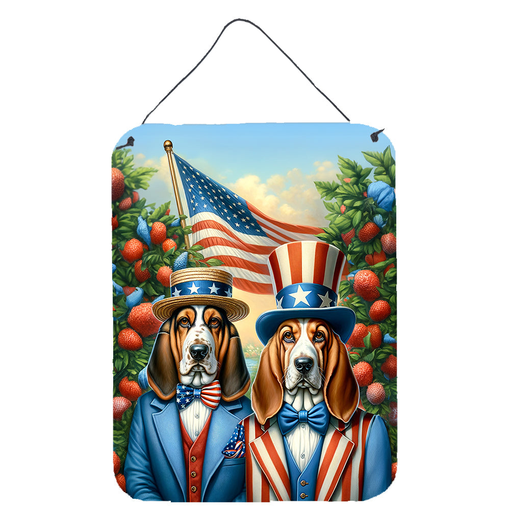 Buy this All American Basset Hound Wall or Door Hanging Prints