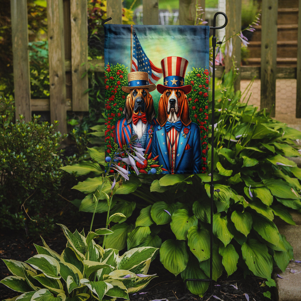 Buy this All American Bloodhound Garden Flag