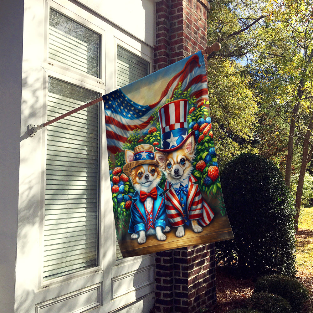 Buy this All American Chihuahua House Flag
