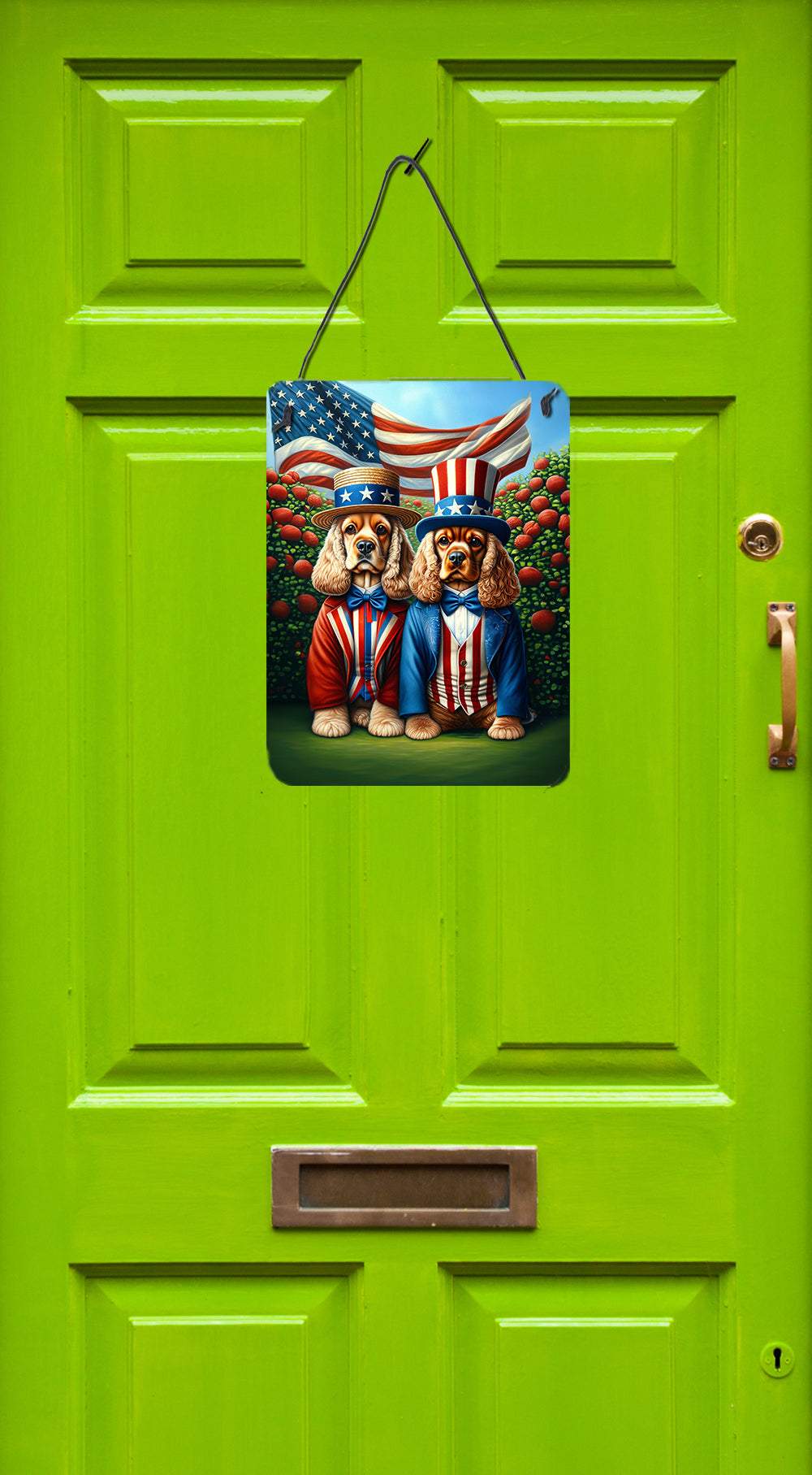 Buy this All American Cocker Spaniel Wall or Door Hanging Prints