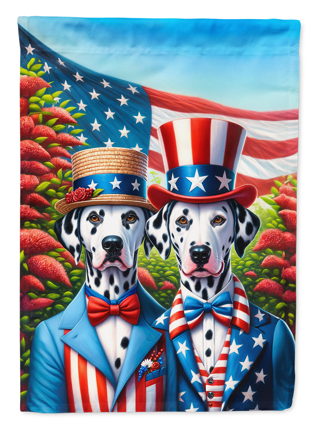Buy this All American Dalmatian House Flag
