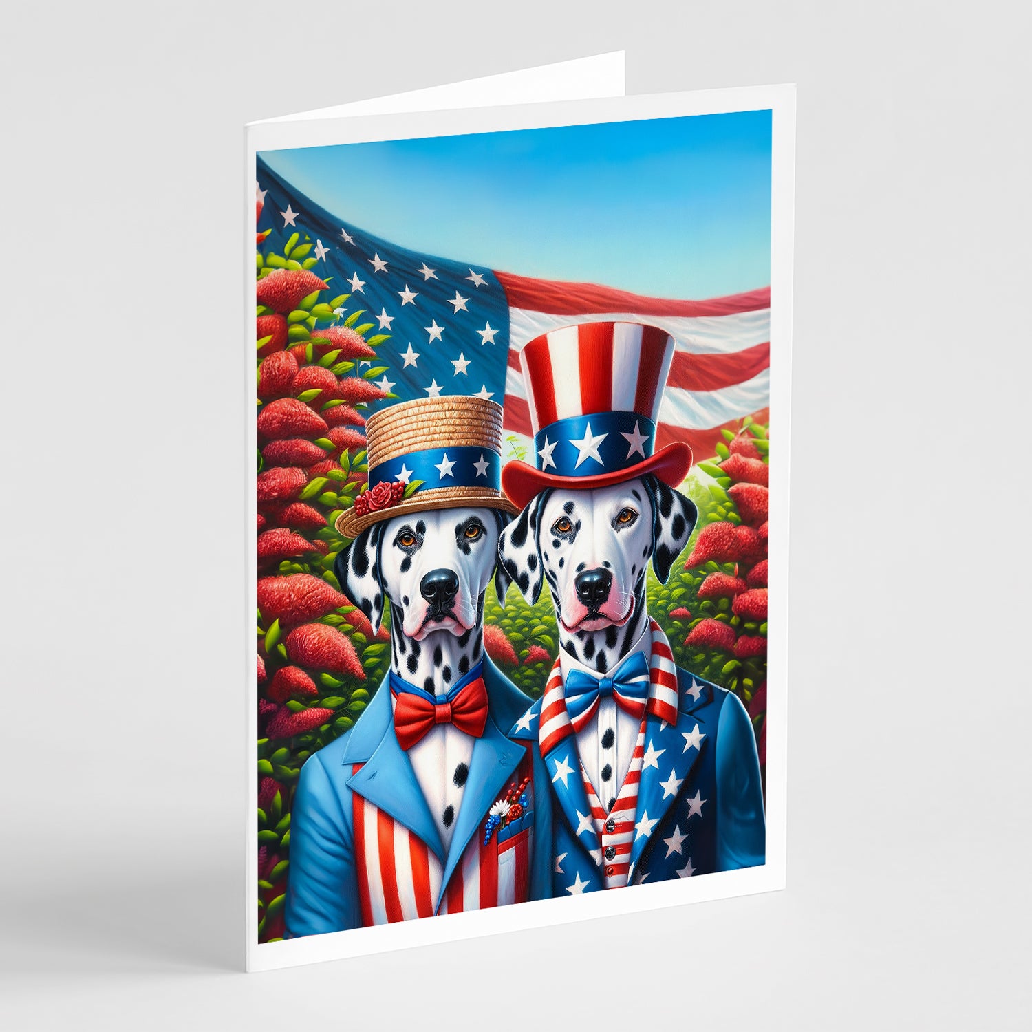 Buy this All American Dalmatian Greeting Cards Pack of 8