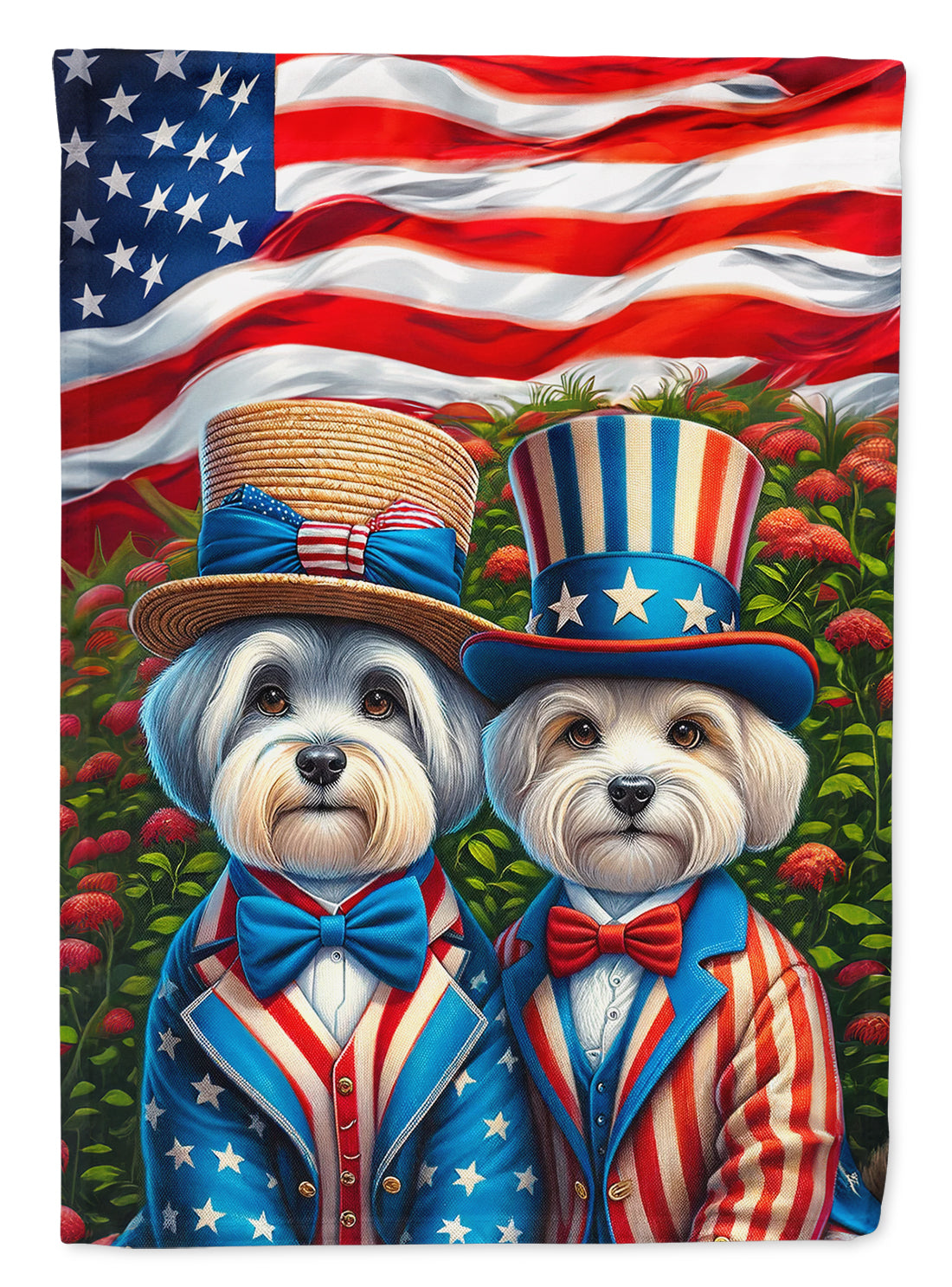 Buy this All American Dandie Dinmont Terrier House Flag