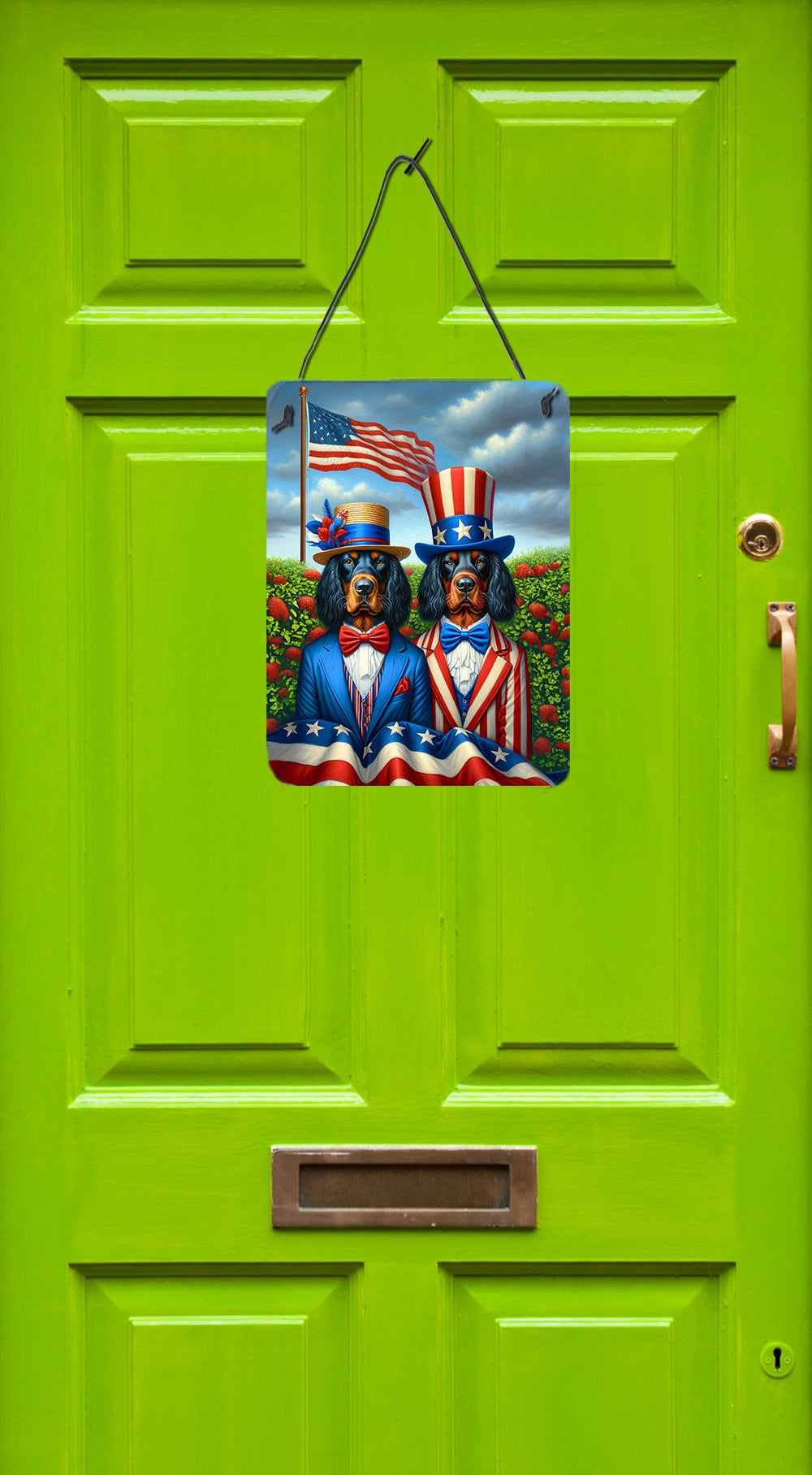 Buy this All American Gordon Setter Wall or Door Hanging Prints