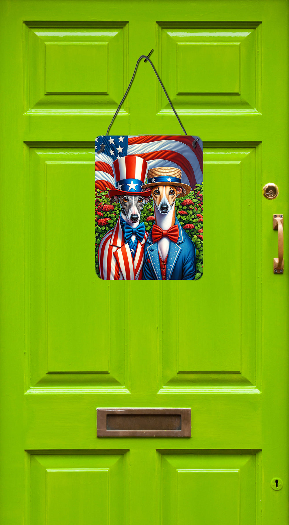 All American Greyhound Wall or Door Hanging Prints