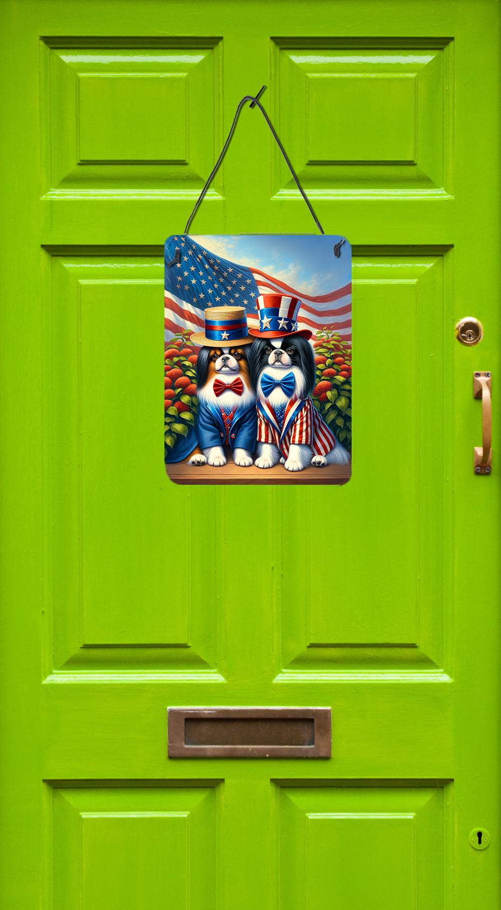 Buy this All American Japanese Chin Wall or Door Hanging Prints