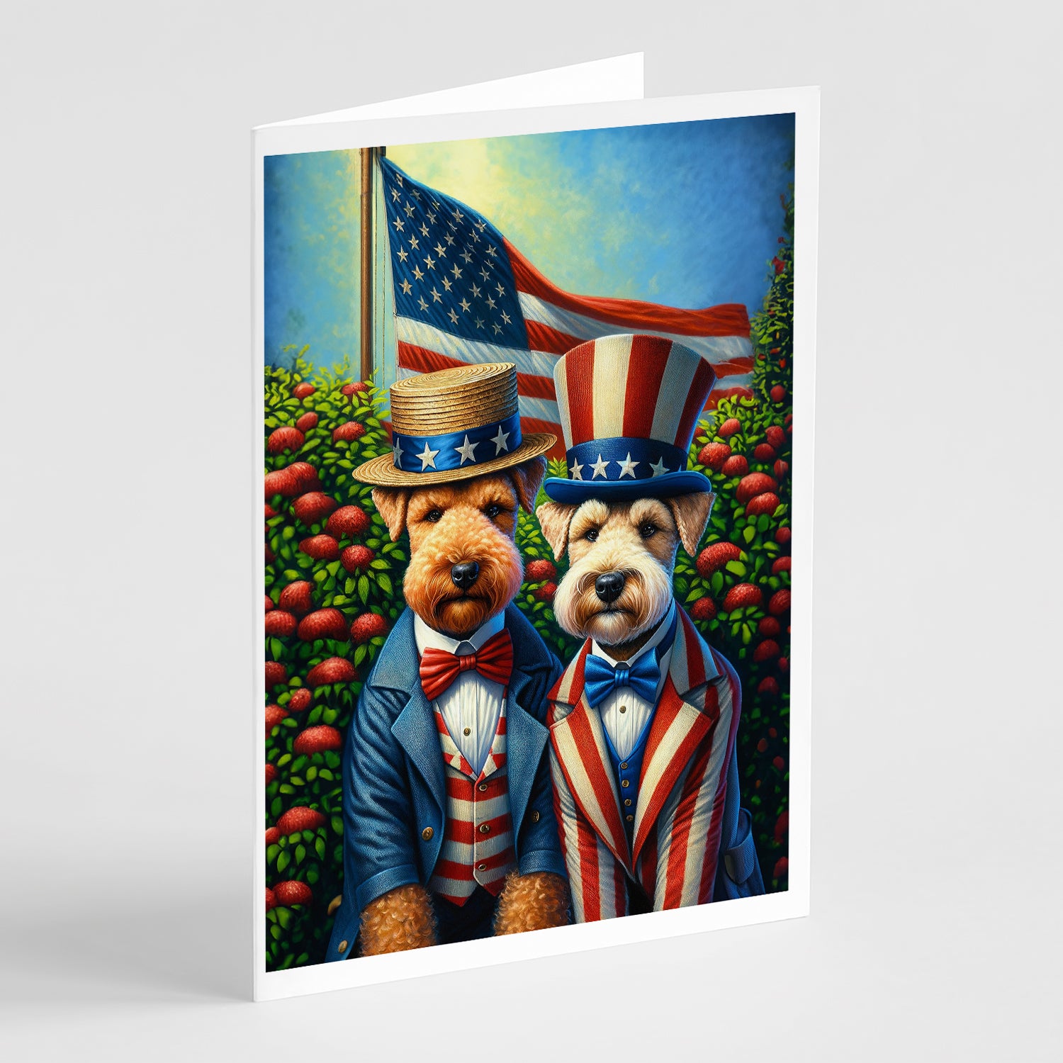 Buy this All American Lakeland Terrier Greeting Cards Pack of 8