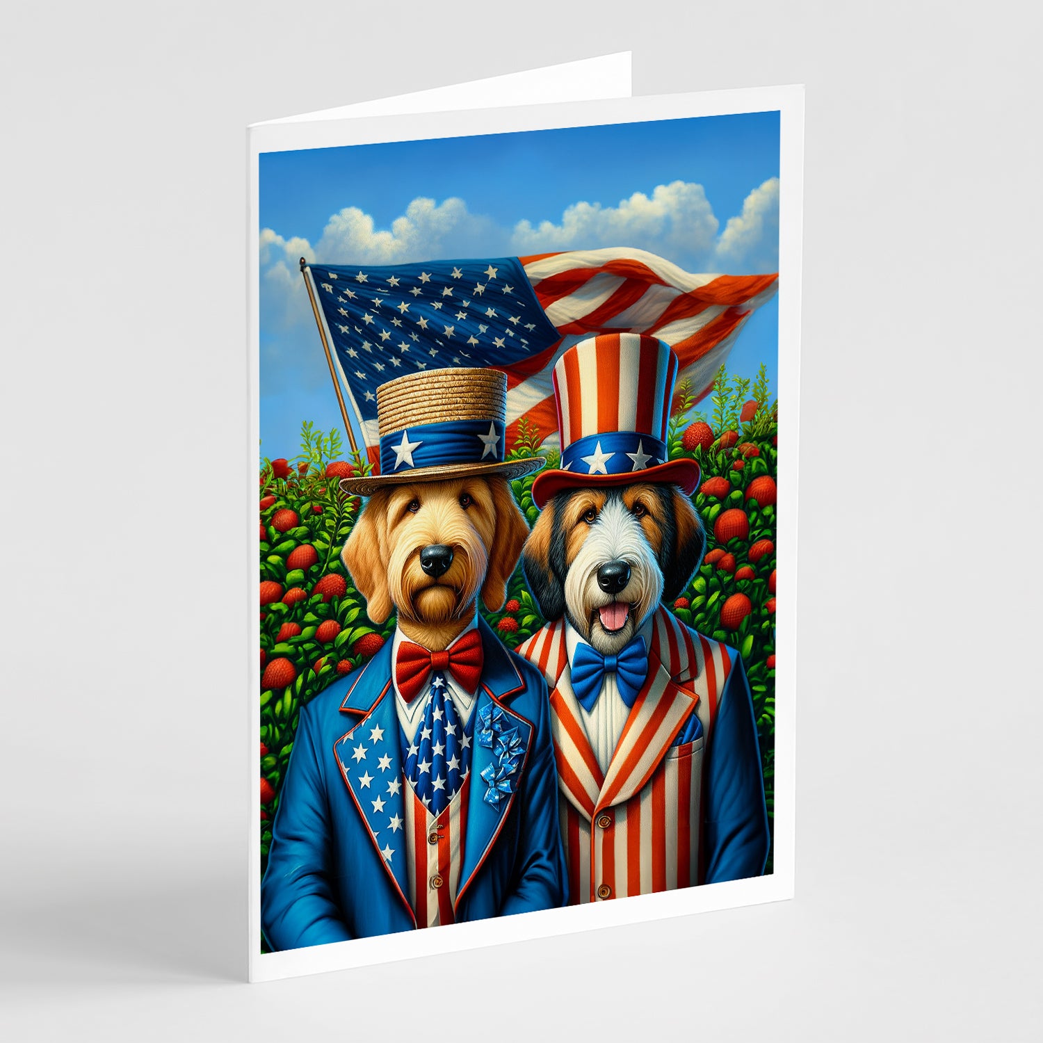 Buy this All American Otterhound Greeting Cards Pack of 8