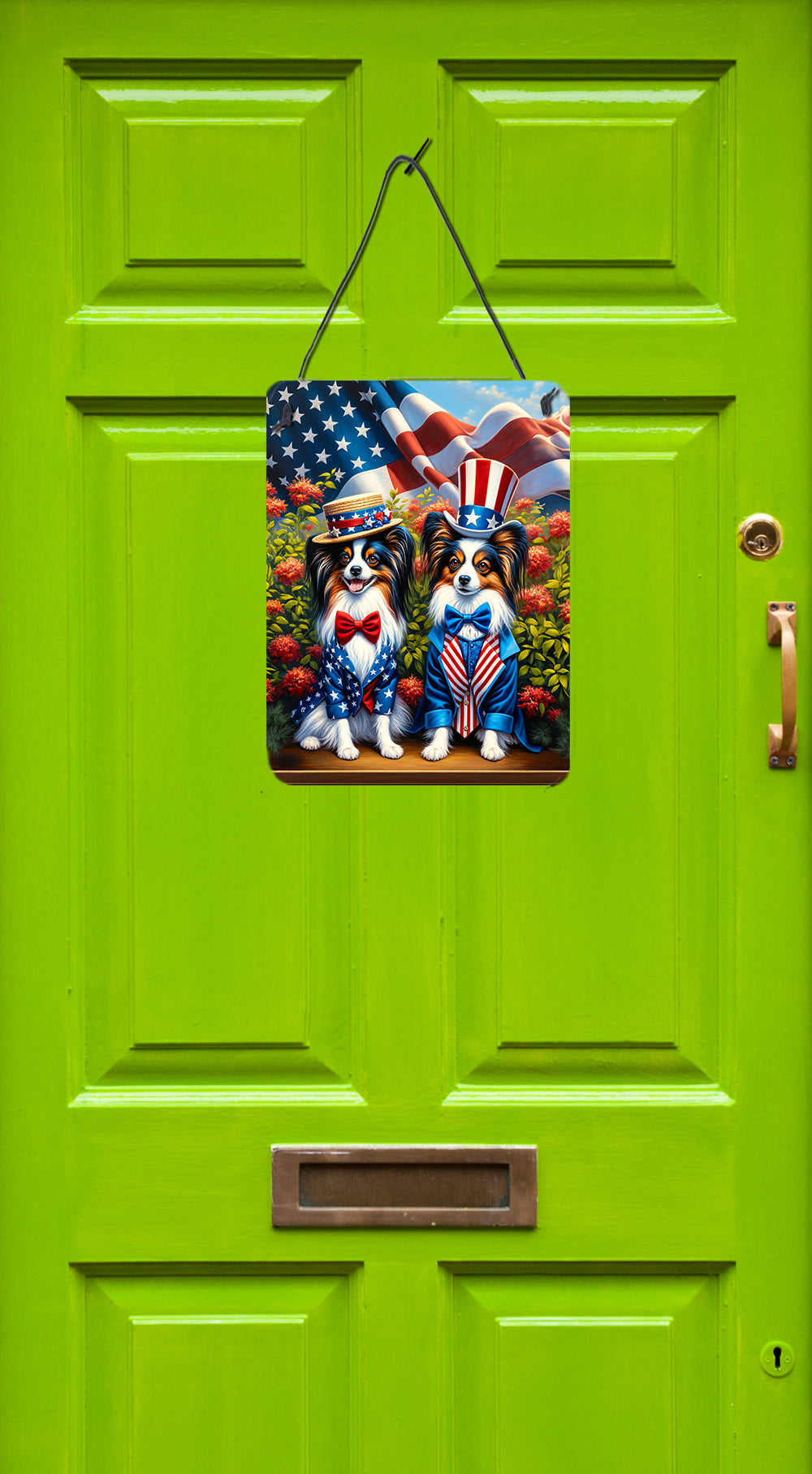 All American Papillon Wall or Door Hanging Prints