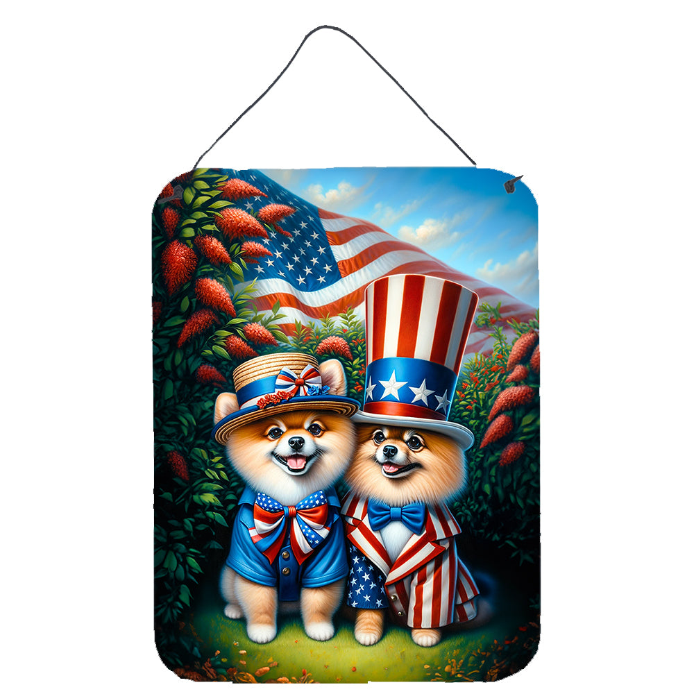 Buy this All American Pomeranian Wall or Door Hanging Prints