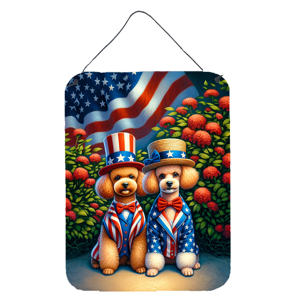 Buy this All American Poodle Wall or Door Hanging Prints