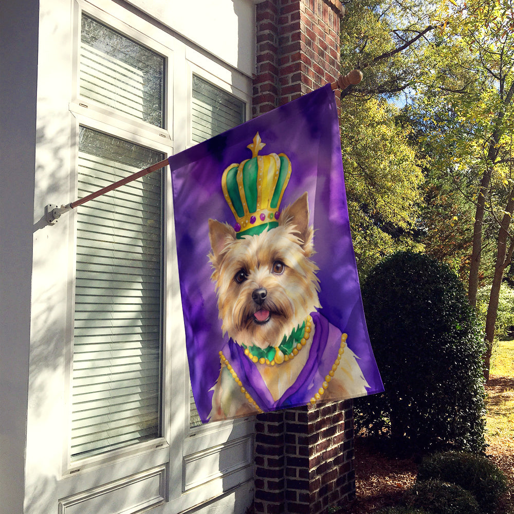 Buy this Cairn Terrier King of Mardi Gras House Flag