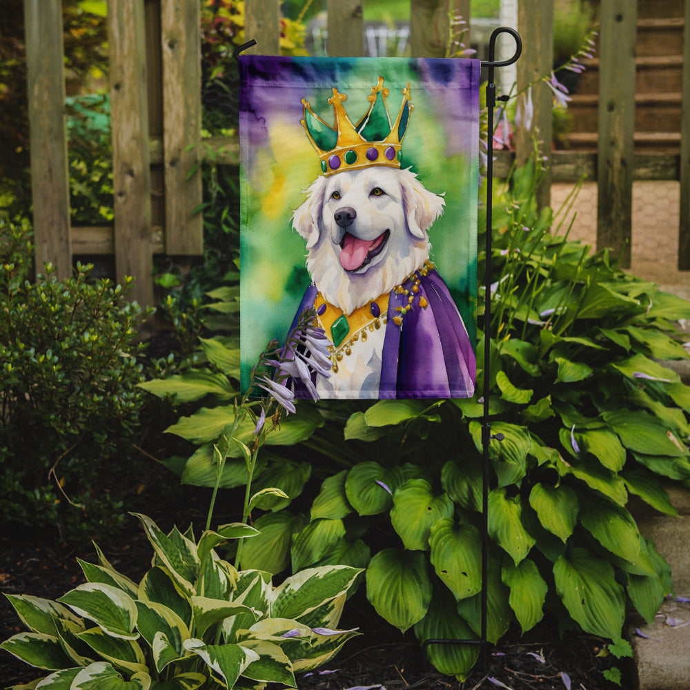 Buy this Kuvasz King of Mardi Gras Garden Flag