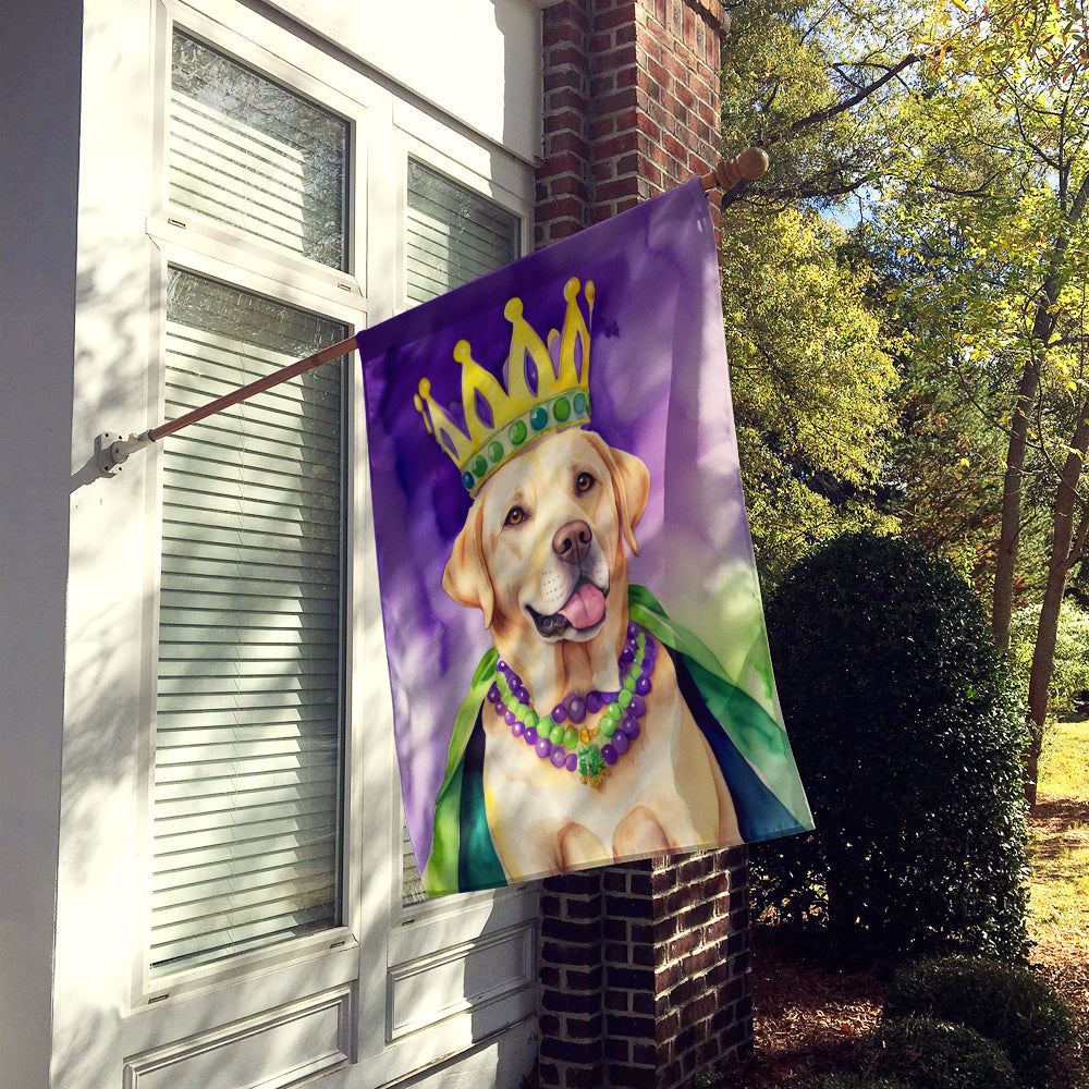 Buy this Labrador Retriever King of Mardi Gras House Flag