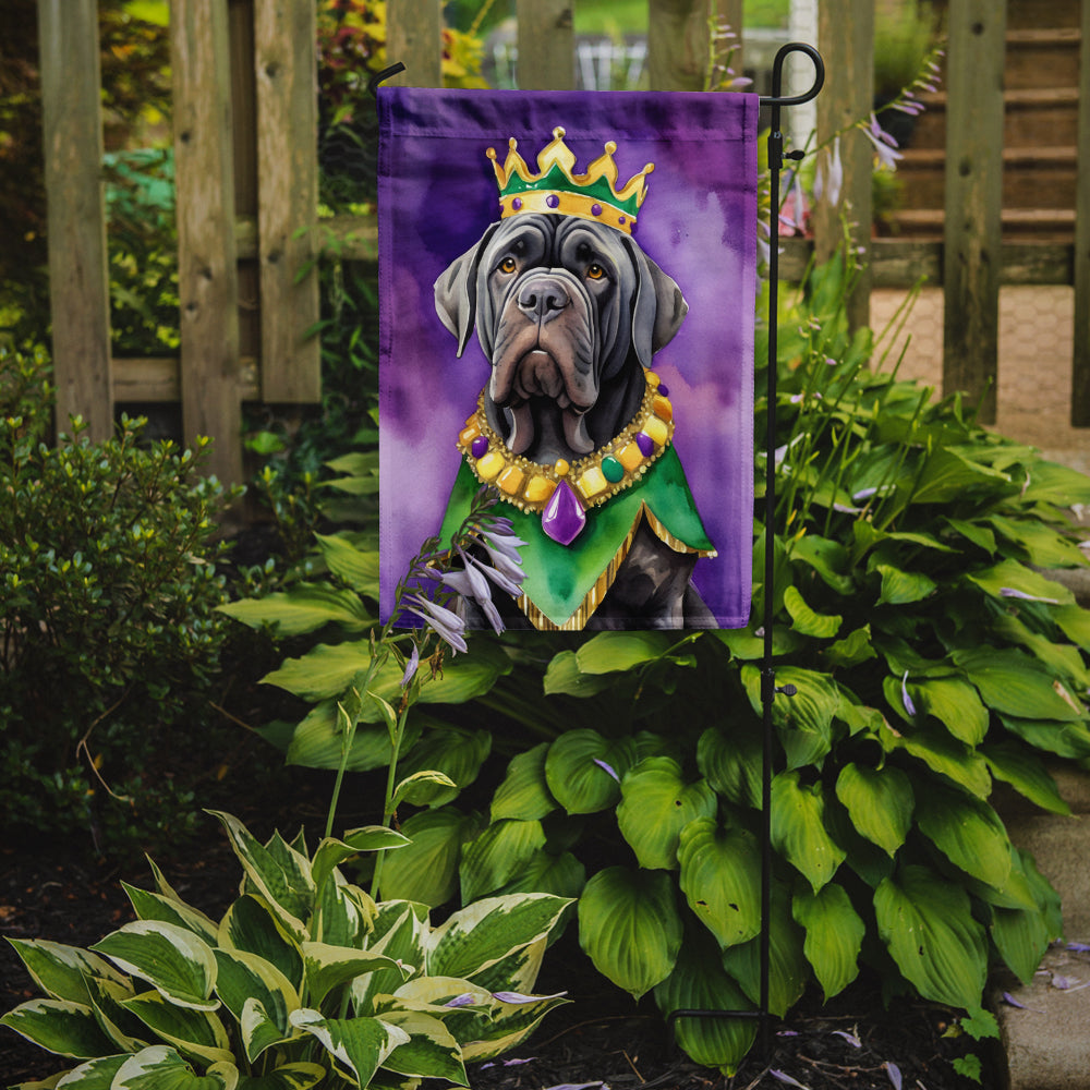 Buy this Neapolitan Mastiff King of Mardi Gras Garden Flag