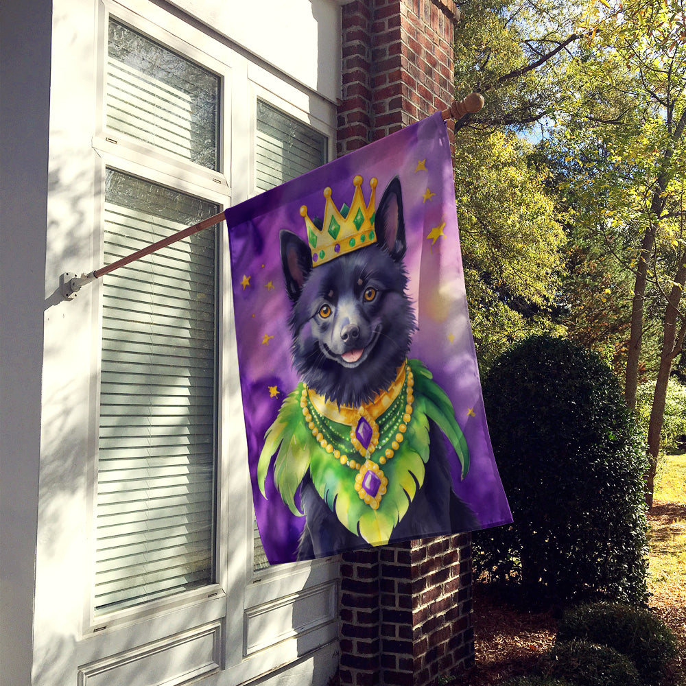 Buy this Schipperke King of Mardi Gras House Flag