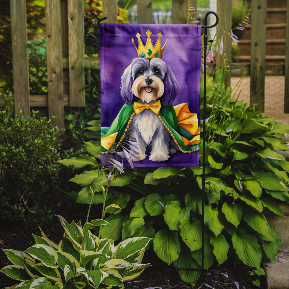 Buy this Tibetan Terrier King of Mardi Gras Garden Flag