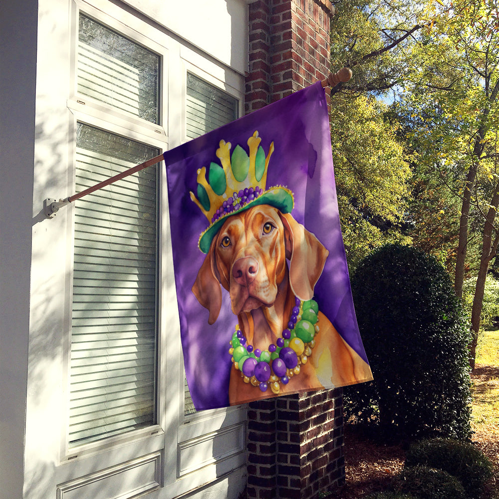 Buy this Vizsla King of Mardi Gras House Flag