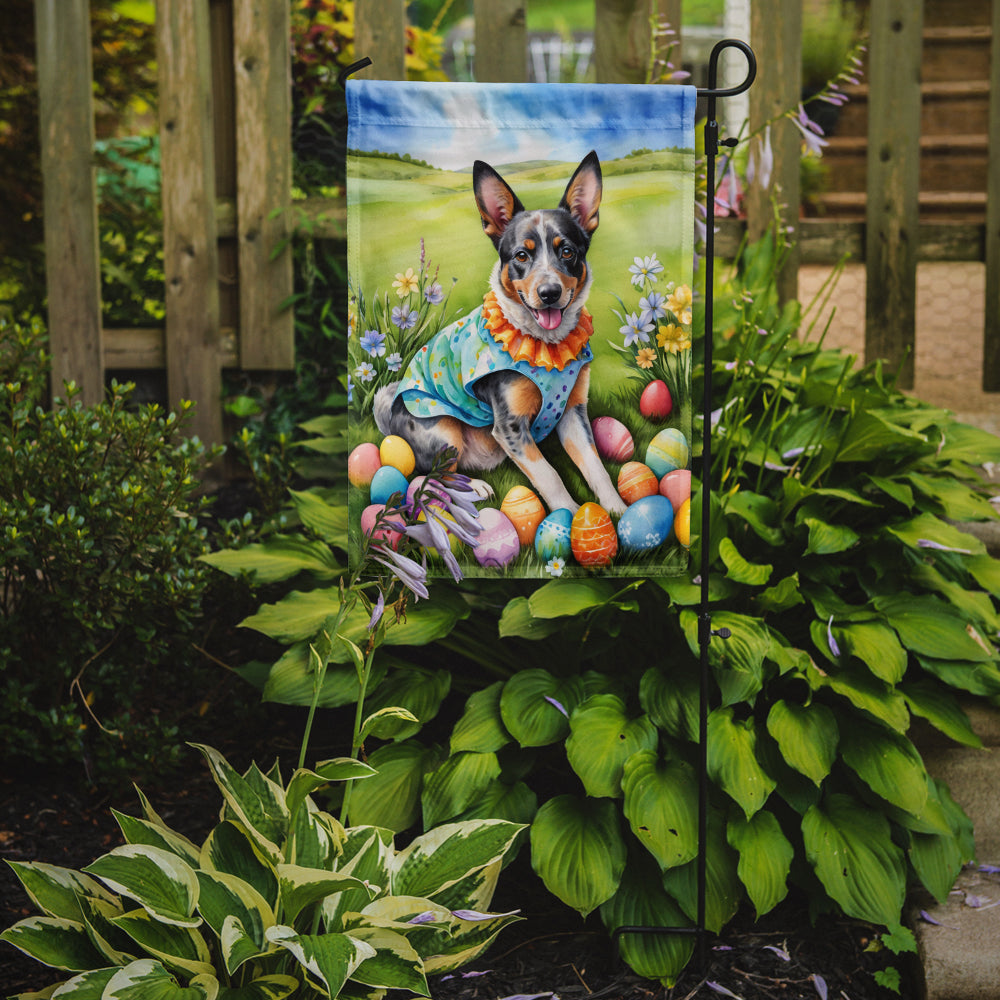 Buy this Australian Cattle Dog Easter Egg Hunt Garden Flag
