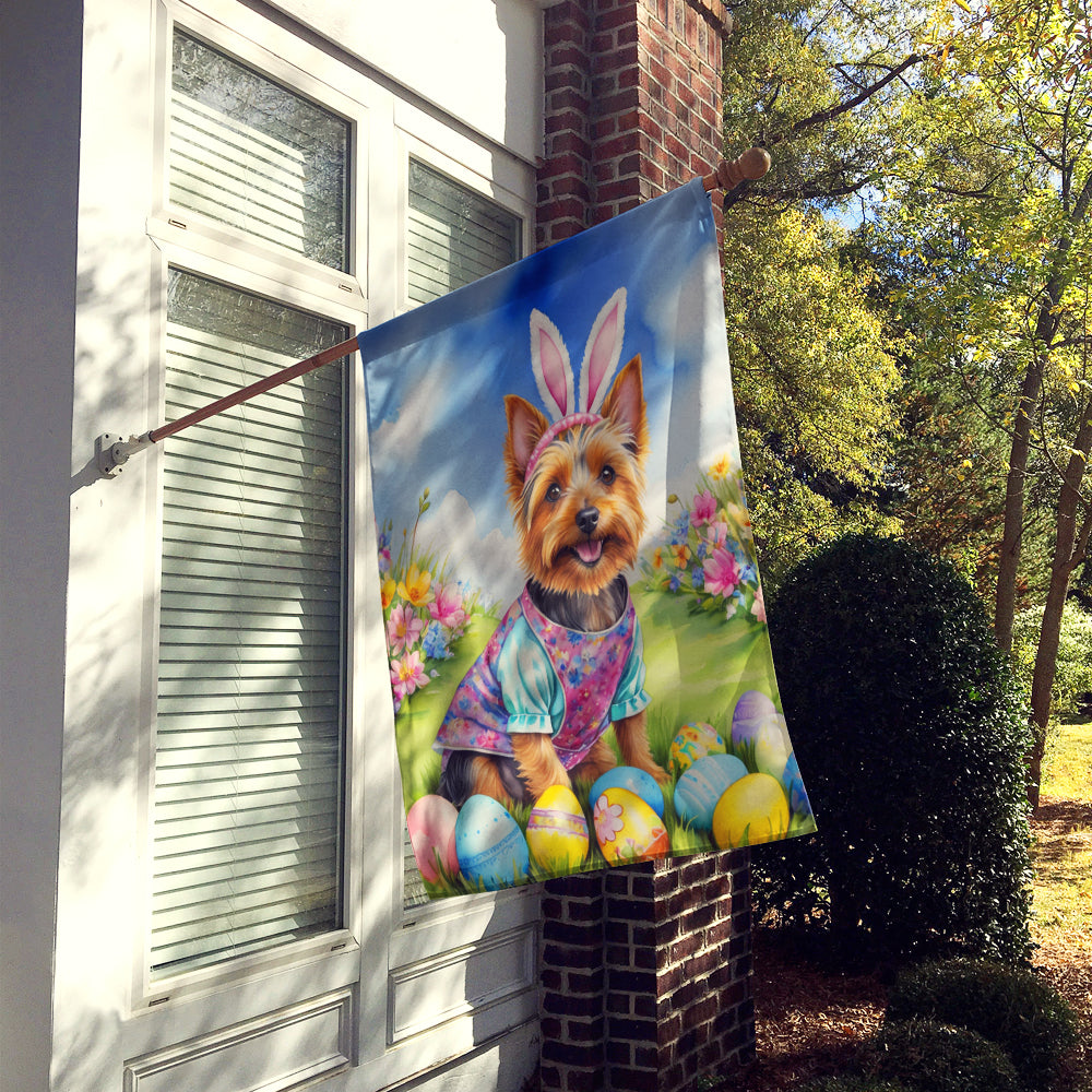Buy this Australian Terrier Easter Egg Hunt House Flag