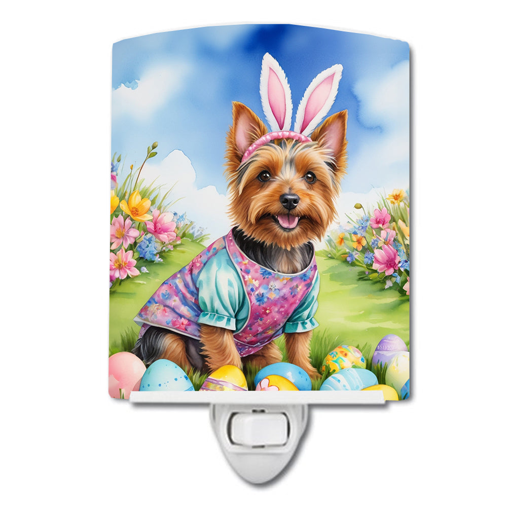 Buy this Australian Terrier Easter Egg Hunt Ceramic Night Light