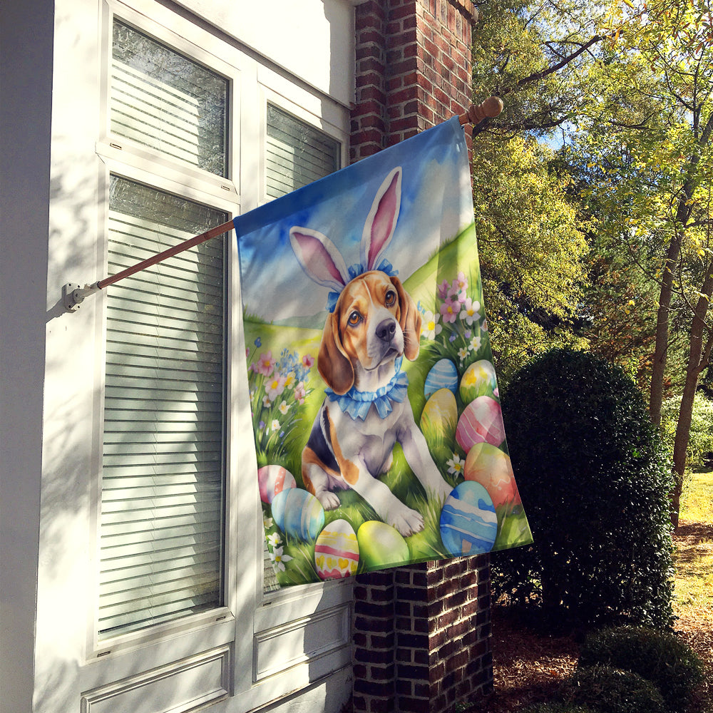Buy this Beagle Easter Egg Hunt House Flag