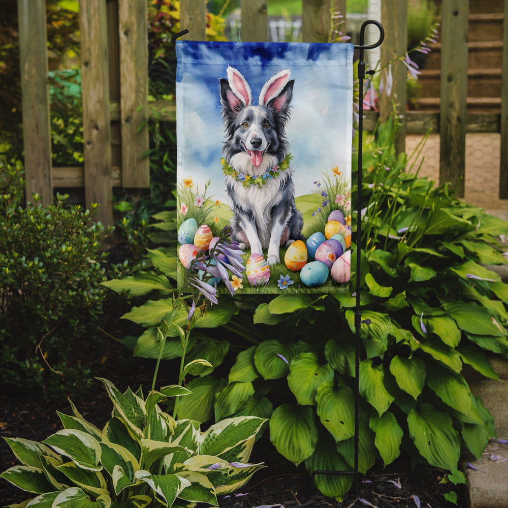 Buy this Border Collie Easter Egg Hunt Garden Flag