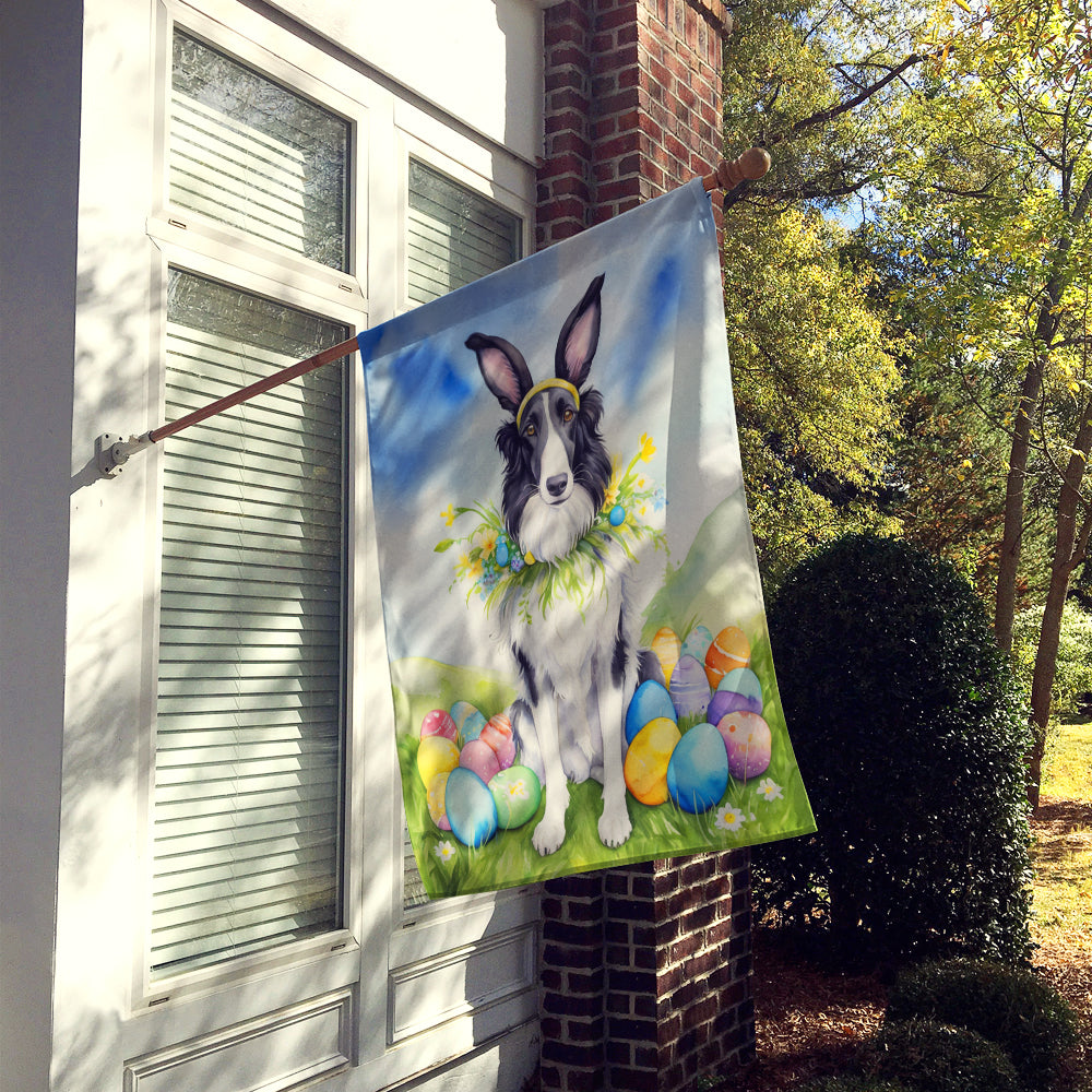 Buy this Borzoi Easter Egg Hunt House Flag
