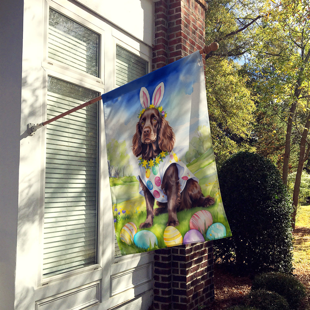 Buy this Boykin Spaniel Easter Egg Hunt House Flag