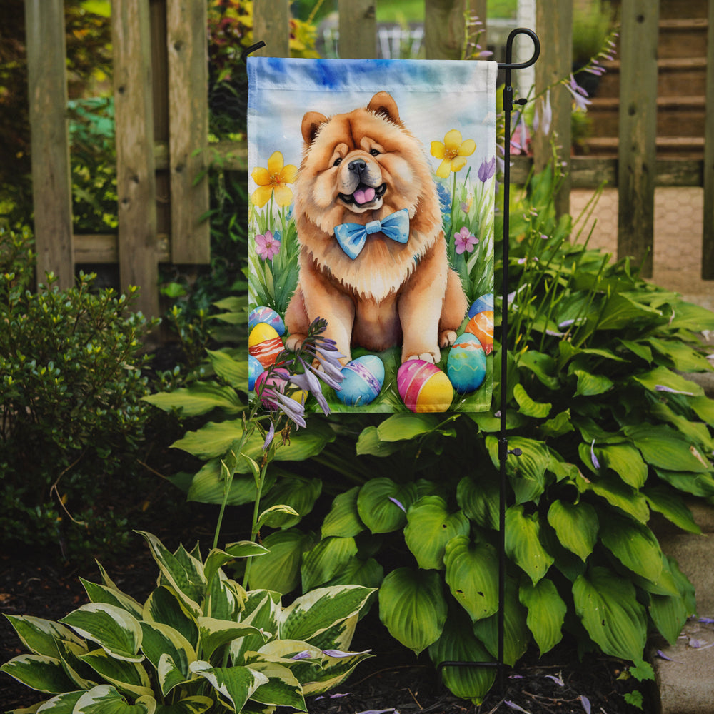 Buy this Chow Chow Easter Egg Hunt Garden Flag