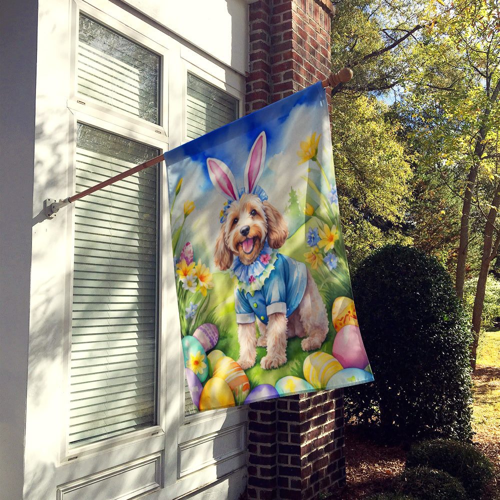 Buy this Cockapoo Easter Egg Hunt House Flag