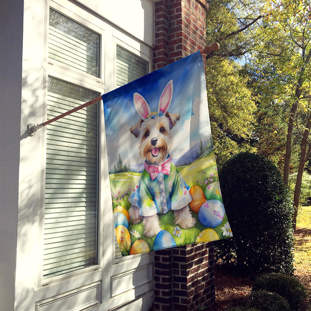 Buy this Dandie Dinmont Terrier Easter Egg Hunt House Flag