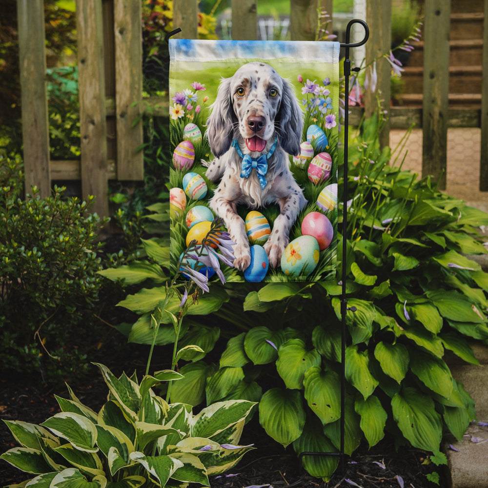 Buy this English Setter Easter Egg Hunt Garden Flag