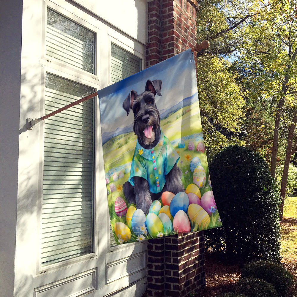 Buy this Giant Schnauzer Easter Egg Hunt House Flag