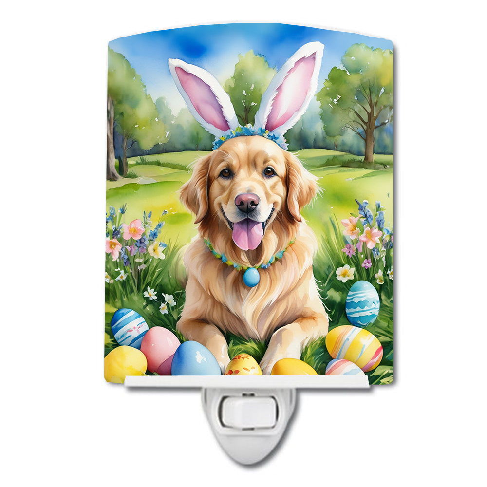 Buy this Golden Retriever Easter Egg Hunt Ceramic Night Light