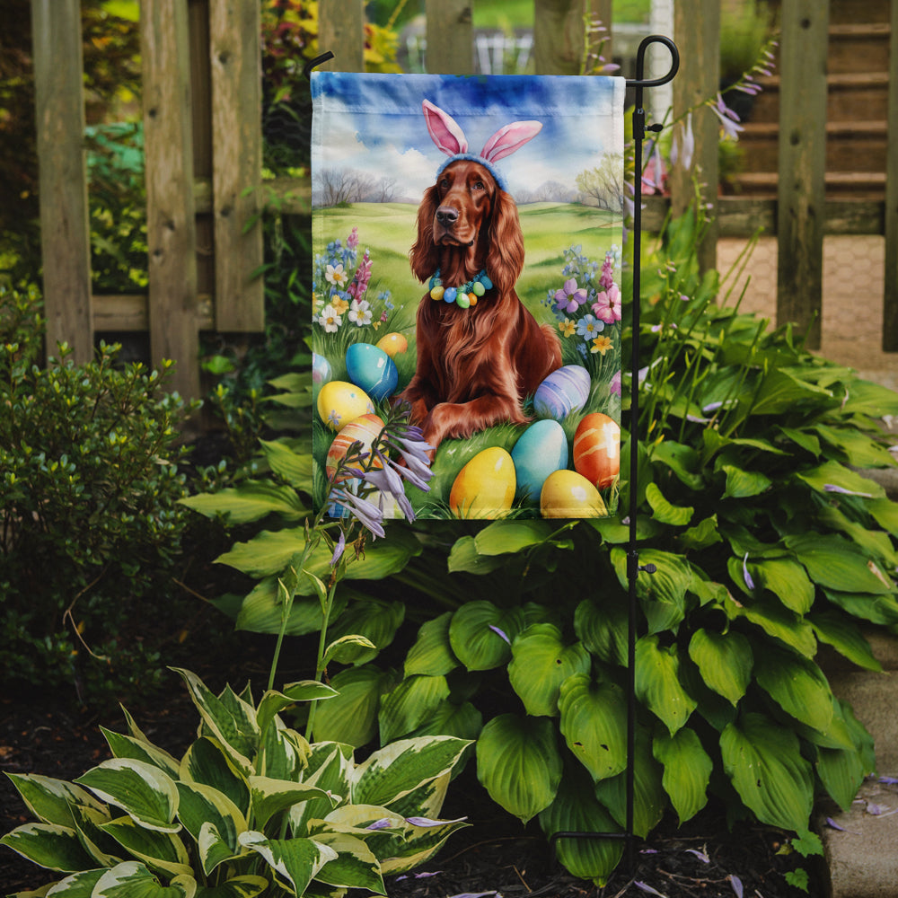 Buy this Irish Setter Easter Egg Hunt Garden Flag