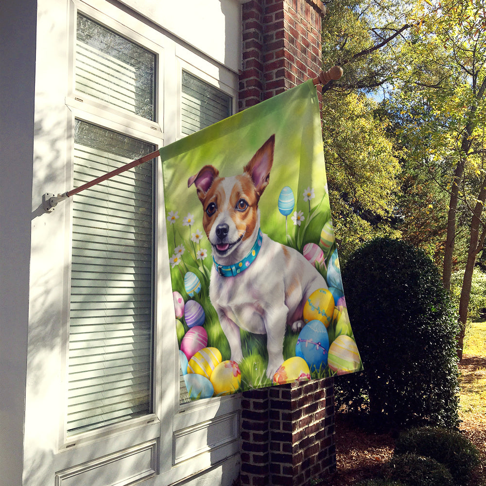 Buy this Jack Russell Terrier Easter Egg Hunt House Flag