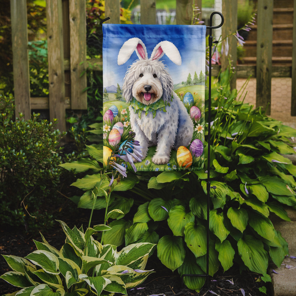 Buy this Komondor Easter Egg Hunt Garden Flag