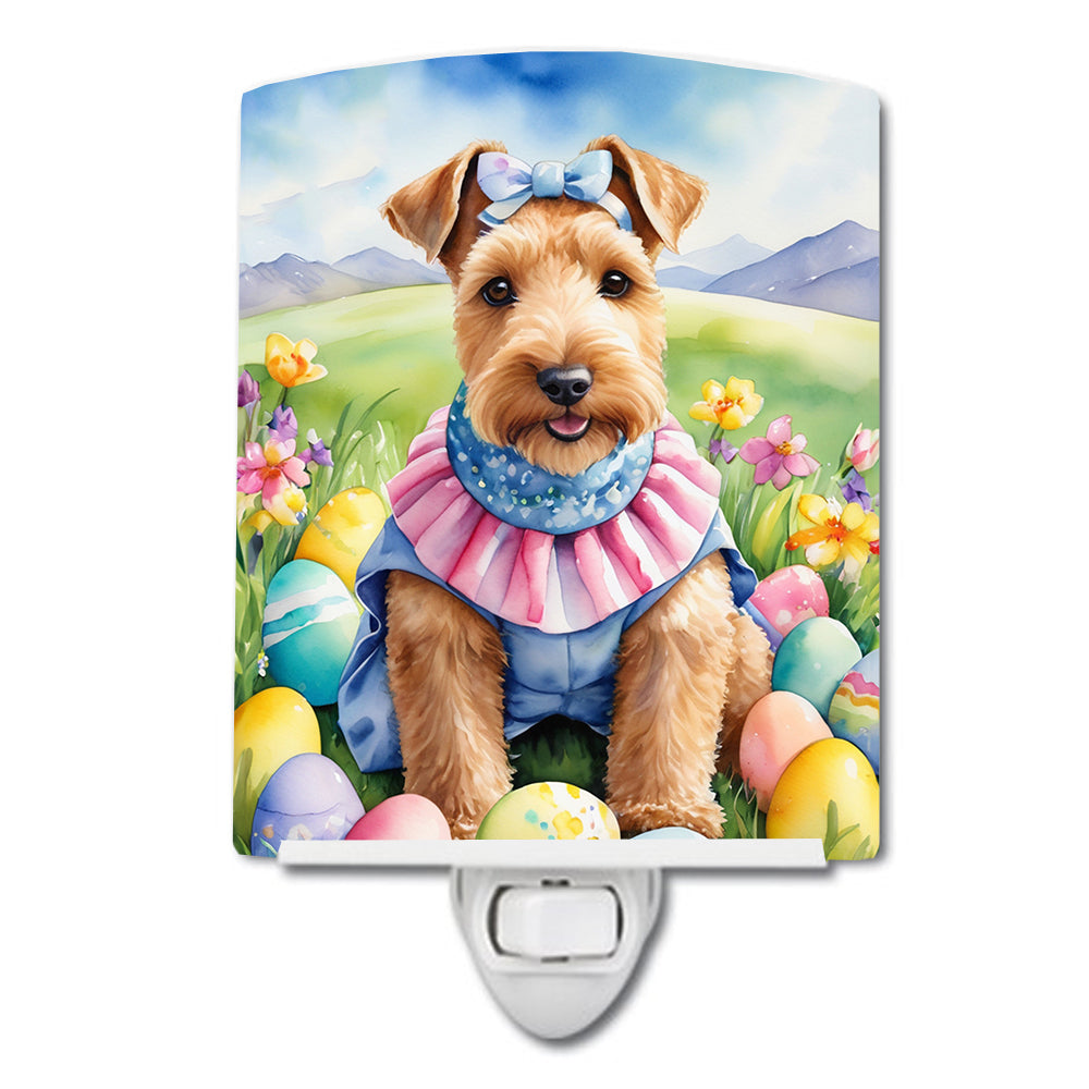 Buy this Lakeland Terrier Easter Egg Hunt Ceramic Night Light