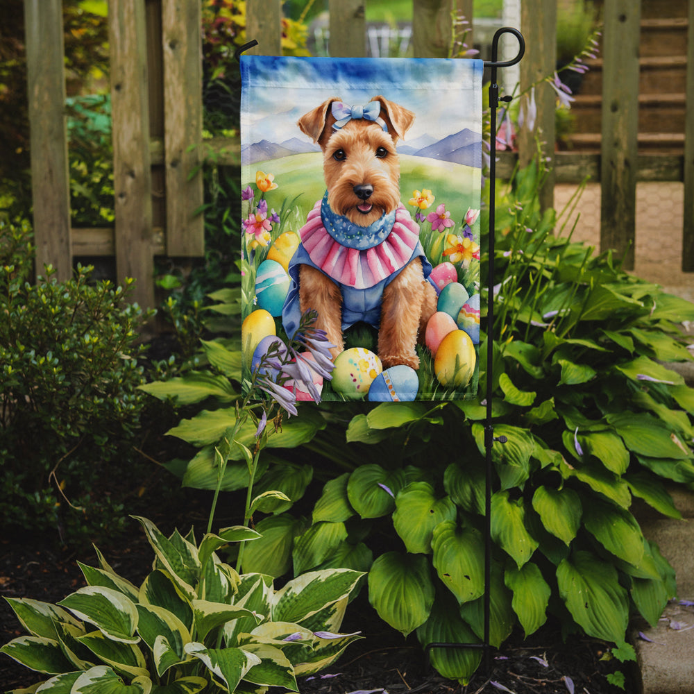 Buy this Lakeland Terrier Easter Egg Hunt Garden Flag