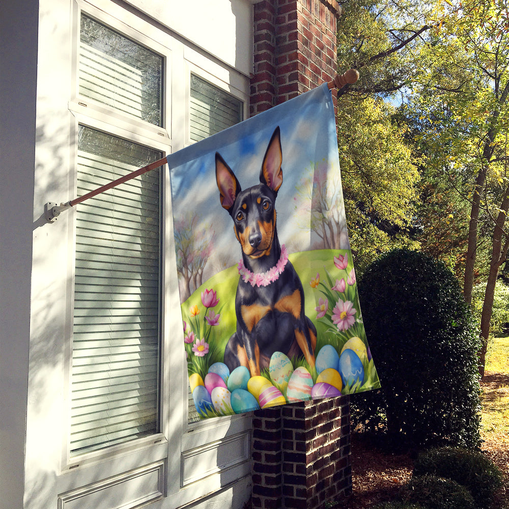 Buy this Manchester Terrier Easter Egg Hunt House Flag