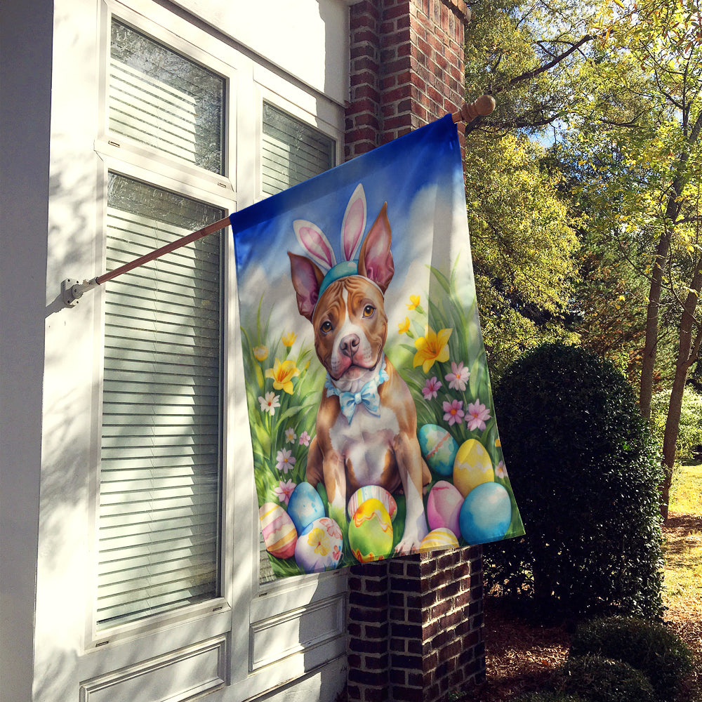 Buy this Pit Bull Terrier Easter Egg Hunt House Flag