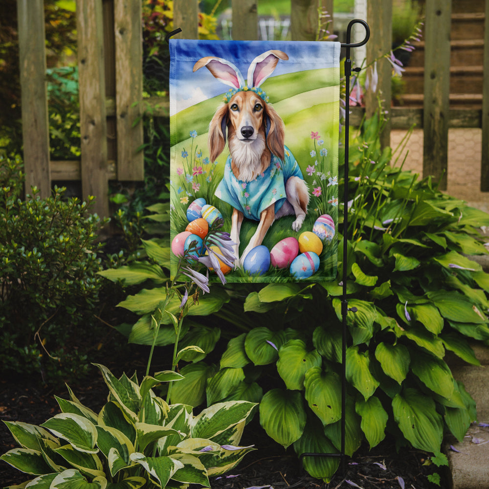 Buy this Saluki Easter Egg Hunt Garden Flag