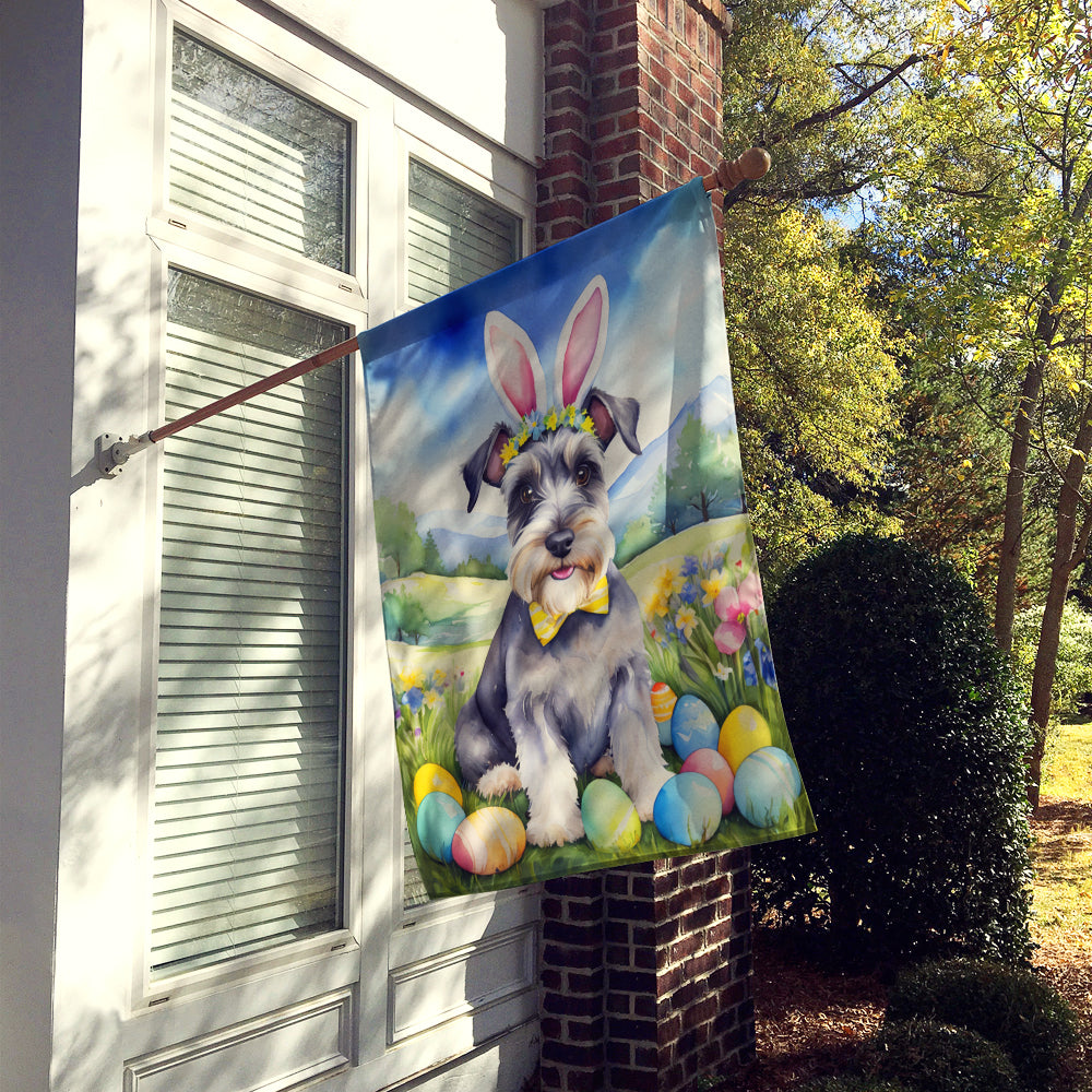 Buy this Schnauzer Easter Egg Hunt House Flag