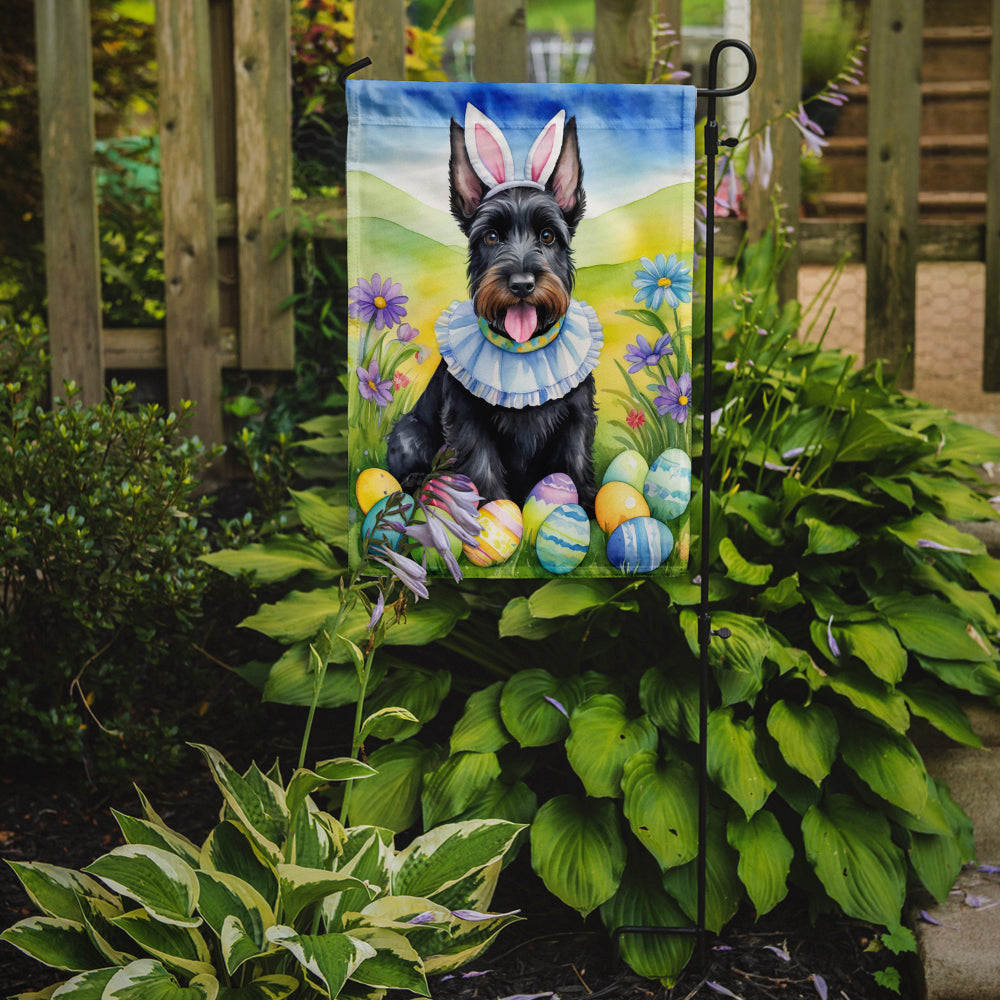 Buy this Scottish Terrier Easter Egg Hunt Garden Flag