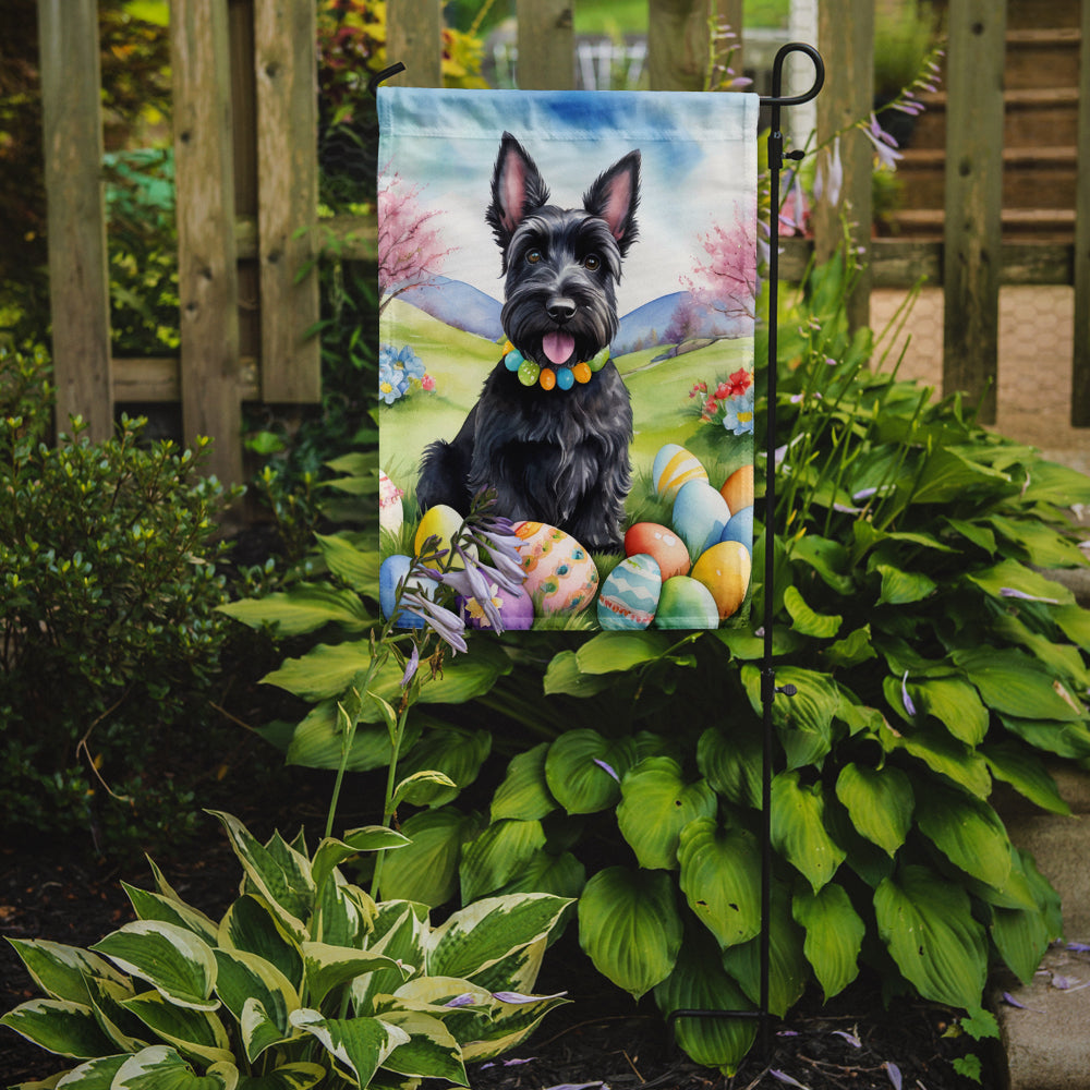 Buy this Scottish Terrier Easter Egg Hunt Garden Flag