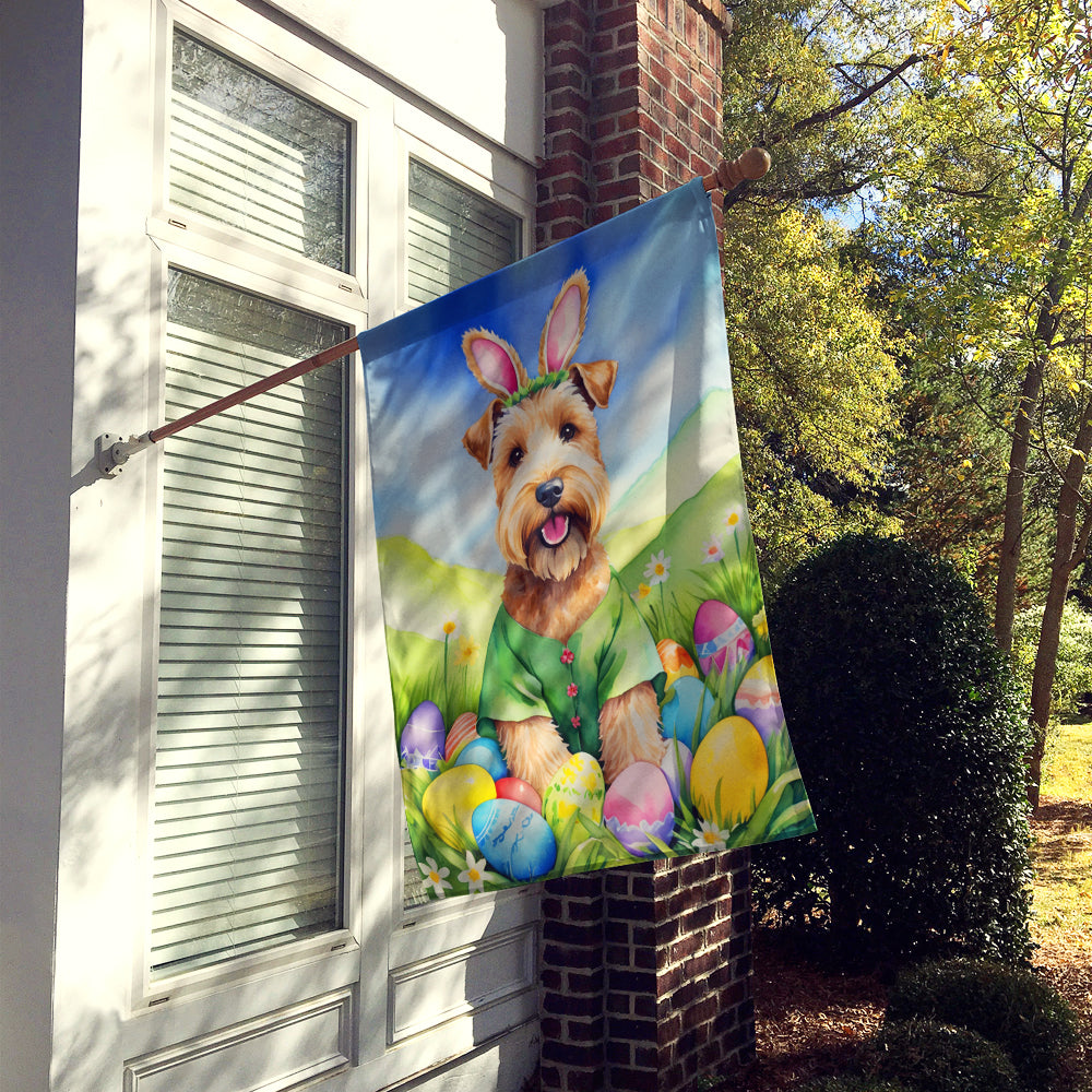 Buy this Wheaten Terrier Easter Egg Hunt House Flag