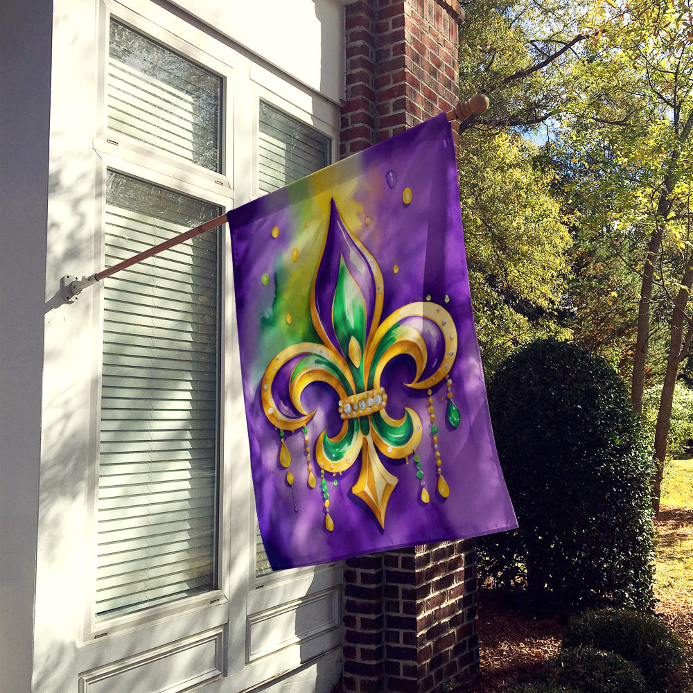 Buy this Fleur de lis Mardi Gras House Flag