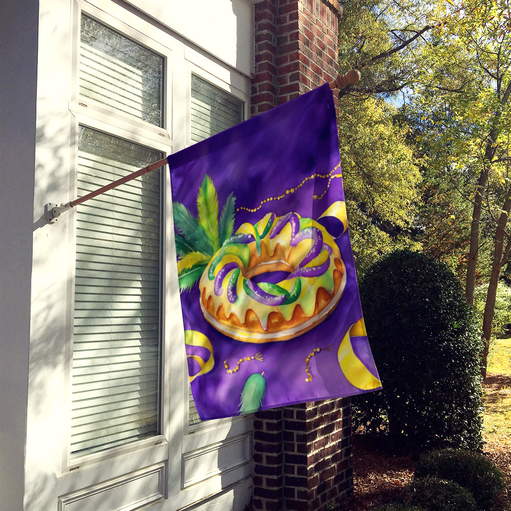 Buy this King Cake Mardi Gras House Flag